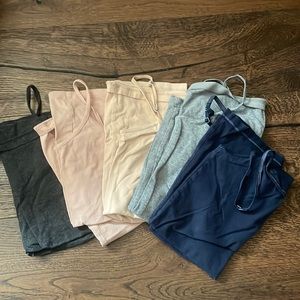 Camisoles x 5